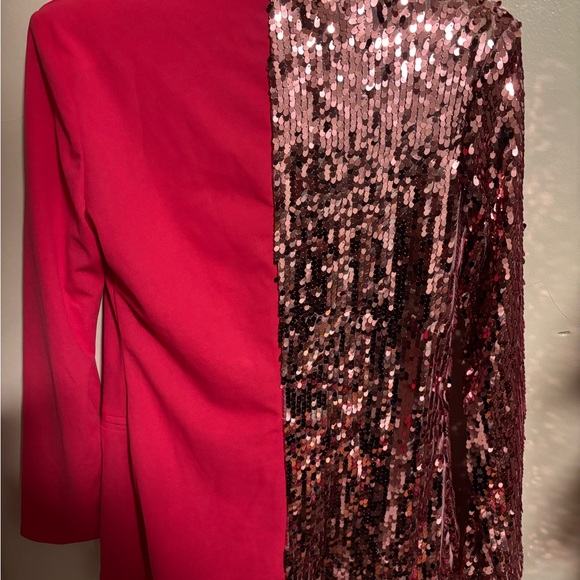 CBR Fuchsia Jacket with Sequin Accents - Picture 2 of 3